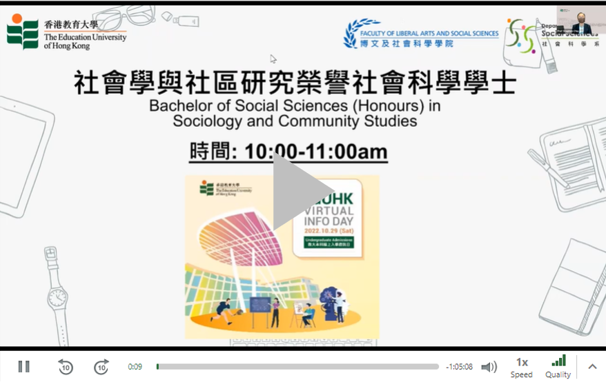 BSocSc(Sociology and Community Studies)